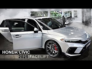 New Honda Civic 2025 Facelift - FIRST LOOK at Refreshed & Plug-In Hybrid Civic
