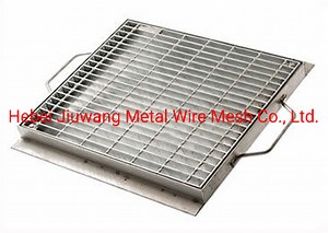 [Hot Item] Galvanized Iron Grating Sump Steel Bar Grating Building Materials Steel Drainage Cover Steel Manhole Cover Floor Drain Cover Grating