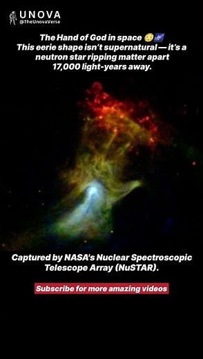 The Hand of God in Space ✋🌌