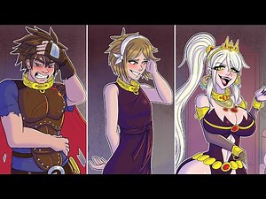 Cursed Tower: Hero's Feminization TG TF Comic Dub 86