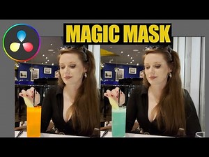 DaVinci Resolve Magic Mask Tutorial // Selective Colour Change