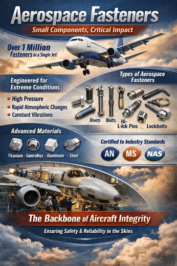 Aerospace Fasteners: Critical Components in Aviation Safety | Amit Masand posted on the topic | LinkedIn