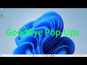 How to Stop Annoying Browser Pop ups!