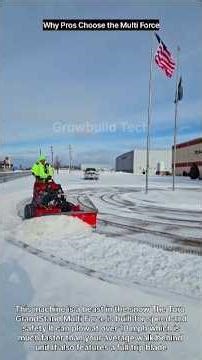 Fast Snow Removal with Toro