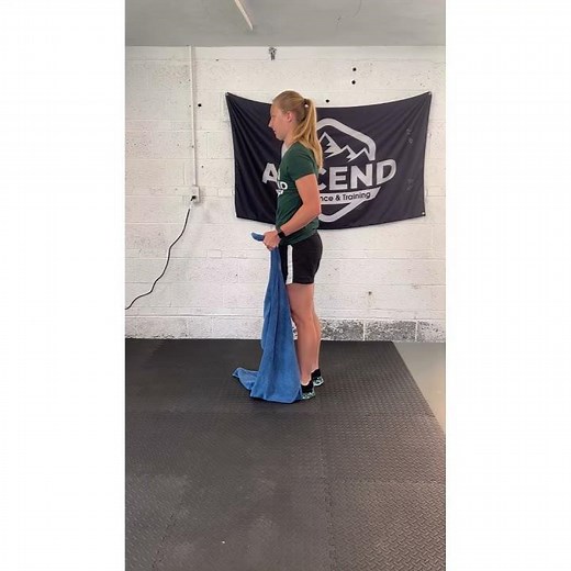 Bicep Curl - Isometric Towel Exercise