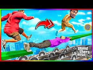 Running Parkour Super Fun in GTA 5
