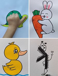 123K views · 325 reactions | Simple thing to draw on your hand: Hand drawing ideas . | Parenting | Facebook