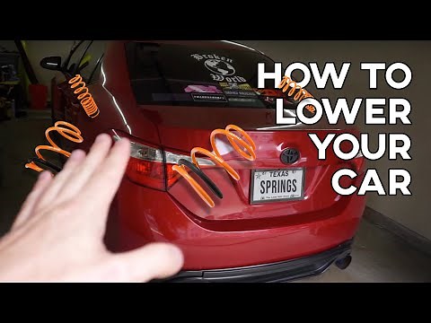 How To Install Lowering Springs