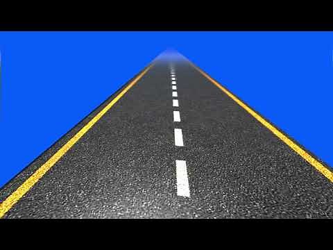 Road Green Screen & Blue Screen | Driving on Highway 🚘