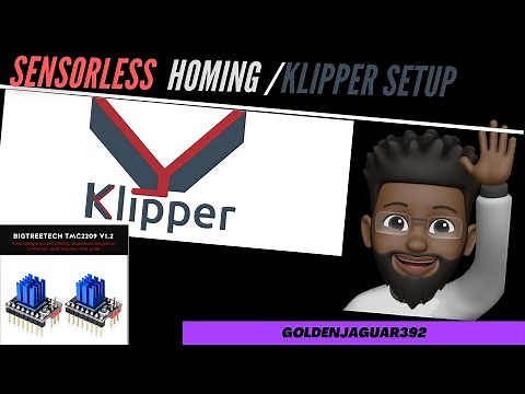 // How To Setup Up Sensorless Homing In Klipper // GoldenJaguar392