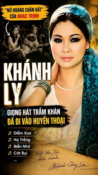 Khanh Ly, the Legendary Voice of Trinh Cong Son's Music