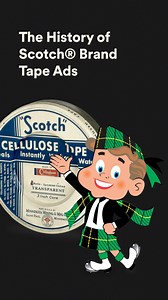 2.1K views · 111 reactions | A blast from the past to help us celebrate our anniversary! ⏰ Today marks the 93rd year of the day when the first roll of Scotch transparent tape was sold. Take a look at the history of the tape that started it all, almost a century ago! #scotchtape #scottymctape #scotchbrand #anniversary | 3M | Facebook