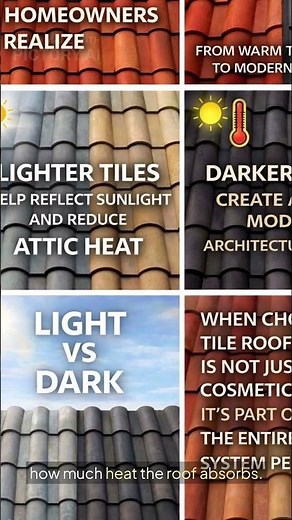 Clay Tile Roof Colors Explained: Light vs Dark
