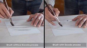 Do you know why Escoda brushes are so special? Whatch this video! | Escoda brushes