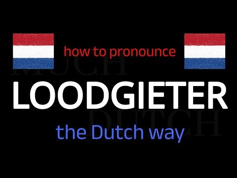 Learn How To Say LOODGIETER (Plumber) in Dutch in Seconds!