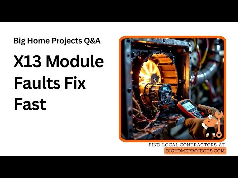 X13 Module Failures and 24V Control Signal Troubleshooting for HVAC Blowers