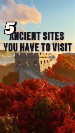 1.6K views | 5 ancient sites you have to visit! ✨ . . . . . ...