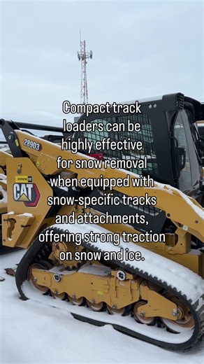Compact Track Loaders = Perfect Snow Removal