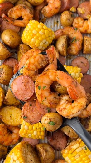 This is only the beginning! So many delicious sheet pan meals coming! Comment RECIPE and I'll DM you the link! https://www.rachelcooks.com/sheet-pan-shrimp-boil/ | Rachel Cooks | Facebook