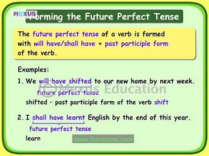 Verbs: Future Perfect Tense | English Grammar | iken | ikenedu | ikenApp