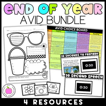 End-of-Year Summer Activities Bundle | Team Building & Reflective Writing Pack