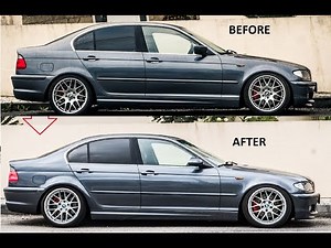 BMW E46 M3 Rear fenders for sedan installation