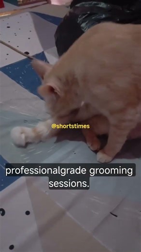 CATS SERIOUSLY IN OUT GROOMING #cat #cute #catvideos #shortsfeed #shortvideo #catlove #cute