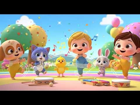Wiggle Toes Song | Kids Nursery Rhymes | Fun Action & Movement Rhyme for Toddlers & Preschool