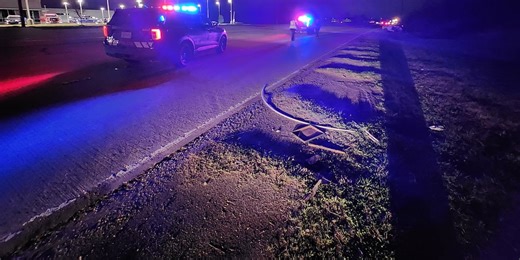 Car crashes into truck; driver found with fatal gunshot wound