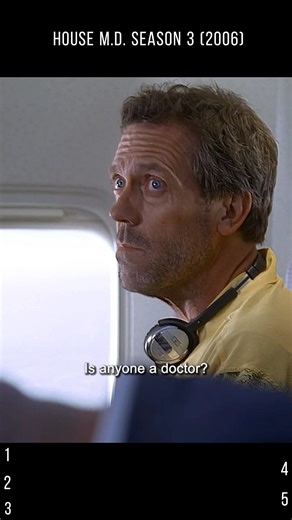 ✈️🩺 A Doctor Steps Up at 30,000 Feet | Emergency on Board in House M.D. Season 3 (2006) 😳🔥