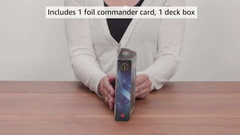 Magic: The Gathering Commander Legends – Reap the Tides | 100 Card Ready-to-Play Deck | 1 Foil Commander | Blue-Green