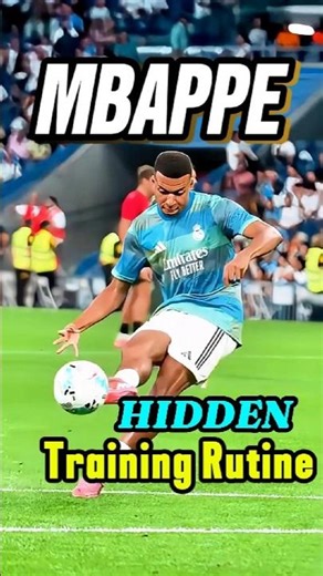 Unlock Kylian Mbappé's Secret Training Routine! ⚽️ #Shorts #Football