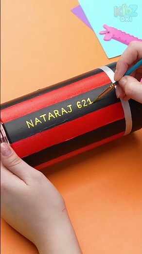 Crafting a Colossal Pencil! ✏️ #kids #diy