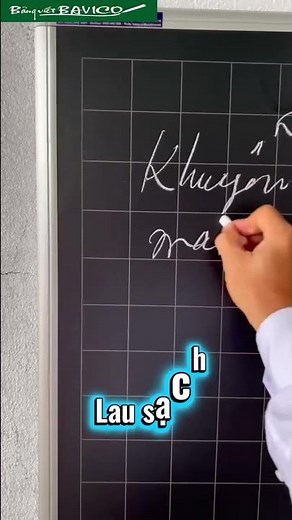 🔥 Bảng đen BAVICO – nét phấn rõ từng dòng