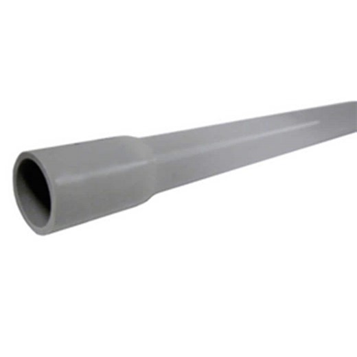 Check The Home Depot's Q&A Before Buying: Cantex 3/4 in. x 10 ft. Gray Non-Metallic PVC Schedule 40-Conduit