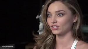 Behind the scenes with Miranda Kerr for Reebok