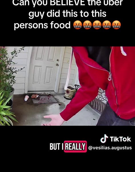 Shocking Uber Delivery Incident Caught on Camera