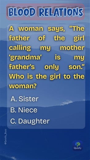 Blood Relation Brain Teaser 🧠 | Very Tricky Family Logic Quiz #quiz