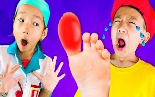 受伤歌 Boo Boo Song CutieKids_可爱儿童