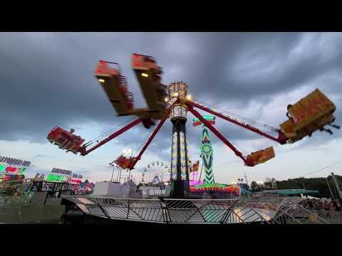 Downdraft Carnival Ride 2026 Big Butler Fair!