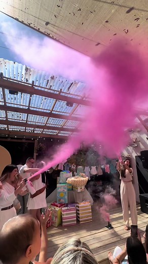 Colorful Gender Reveal Extinguisher and Smoke Bomb Ideas