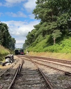 36K views · 987 reactions | Class 10 D3489 'Colonel Tomline' heads for Eridge, this weekend is the last time you can see this engine operating at the Spa Valley Railway. | Spa Valley Railway - Royal Tunbridge Wells, Kent | Facebook