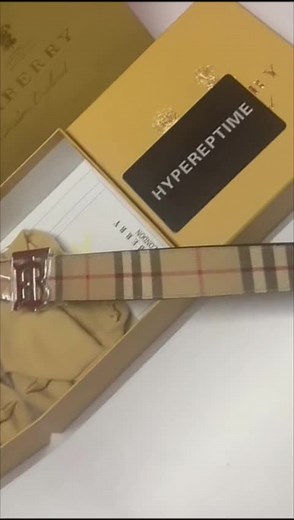 Elevate Your Look with the Burberry Reversible Belt