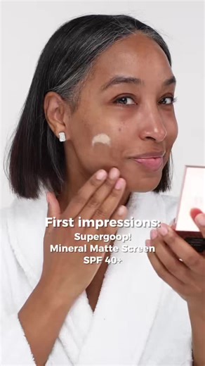 Supergoop! Mineral Matte Screen SPF 40 Review