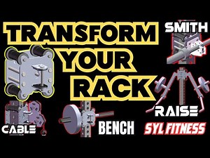 Turn a Squat Rack Into Smith Machine, Cable, and More: SYL Fitness TS 2.0 Review