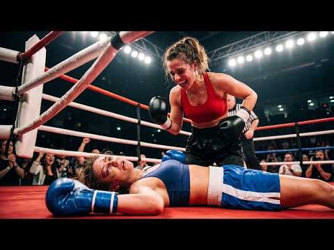 ¿De Verdad Son Débiles? Los 16 NOCAUTS más ATERRADORES del boxeo FEMENINO