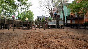 Fort Kid demolition is under way — but a new version of the playground will take its place