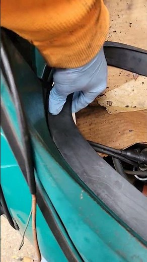 VW bug engine seal installation