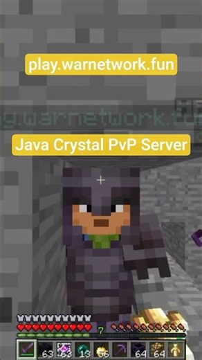 Best Java Crystal PvP Server İp #minecraft#crystals