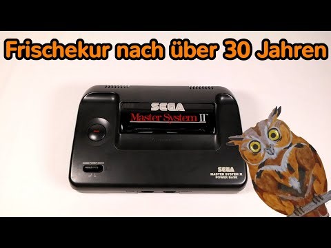 Sega Master System 2 zerlegen und reinigen